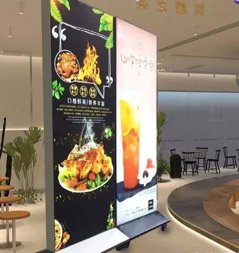 「開店選led燈箱字」開火鍋店裝飾怎么選燈箱，網(wǎng)紅火鍋店鏤空燈箱大匯總5